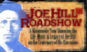 Joe Hill Roadshow poster