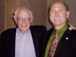 Bernie Sanders and Ed Stanak