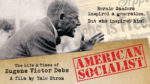 Poster for American Socialist with Eugene Debs speaking