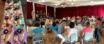 Pastries and audience colage