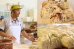 Randy George and focaccia