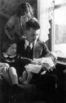 Corinne and Deane Davis with Tom's sister Marian and Tom as an infant