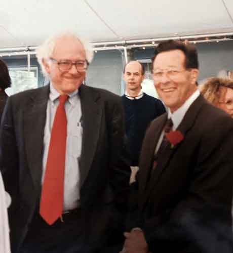 Bernie Sanders and Tom Davis